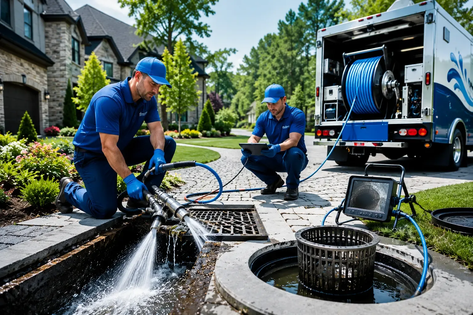 Local outdoor drain cleaning professionals in North Liberty, IA
